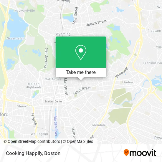 Cooking Happily map