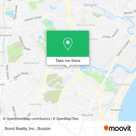 Bond Realty, Inc. map