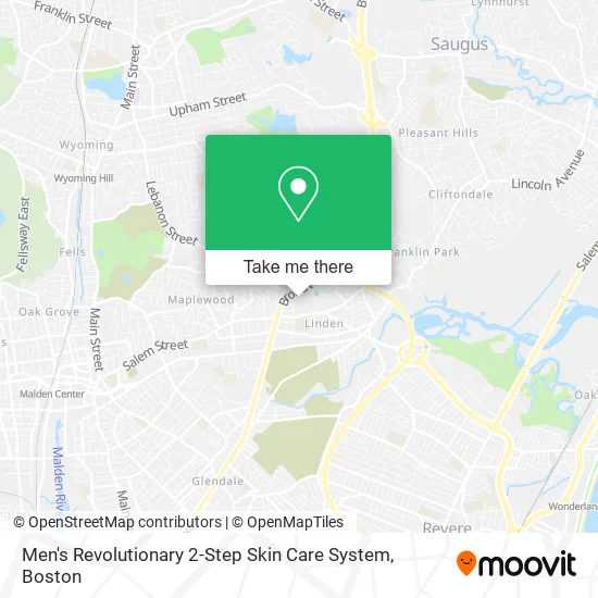 Men's Revolutionary 2-Step Skin Care System map