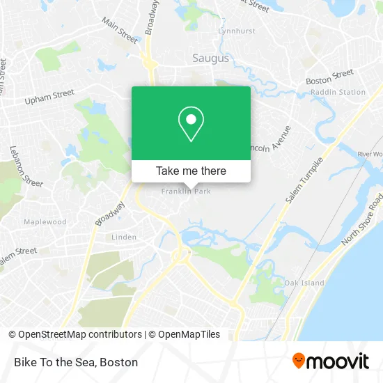 Bike To the Sea map