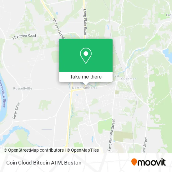 Coin Cloud Bitcoin ATM map