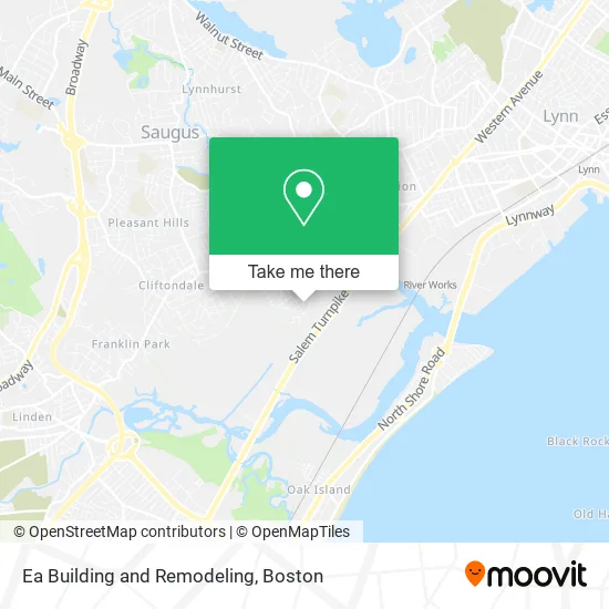 Ea Building and Remodeling map