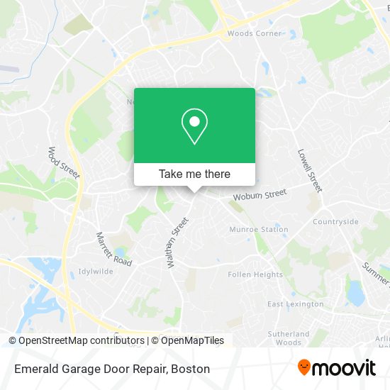 Emerald Garage Door Repair map