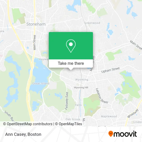 Ann Casey map