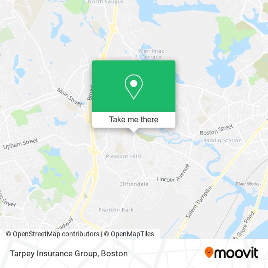 Tarpey Insurance Group map