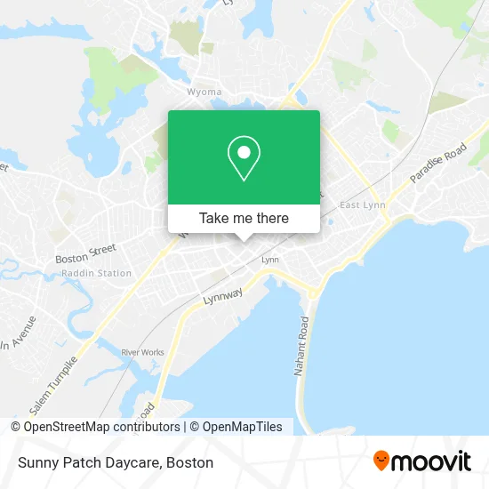 Sunny Patch Daycare map