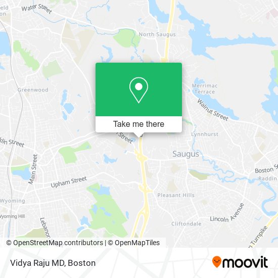 Vidya Raju MD map