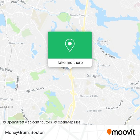 MoneyGram map