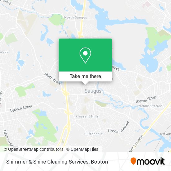 Shimmer & Shine Cleaning Services map