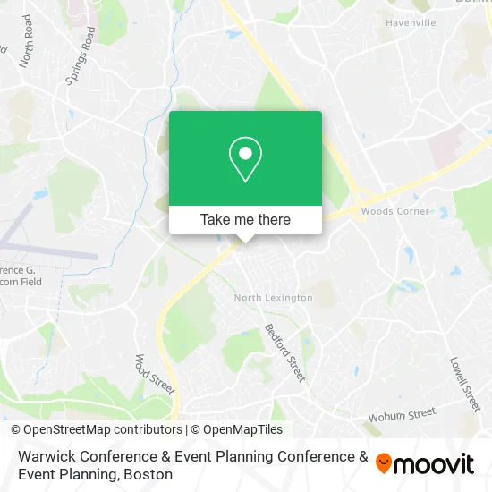 Warwick Conference & Event Planning Conference & Event Planning map
