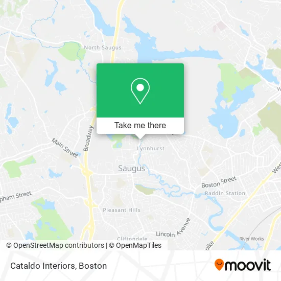 Mapa de Cataldo Interiors