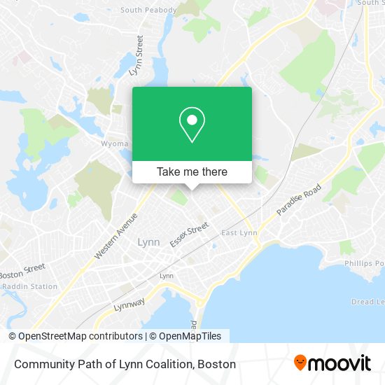 Community Path of Lynn Coalition map