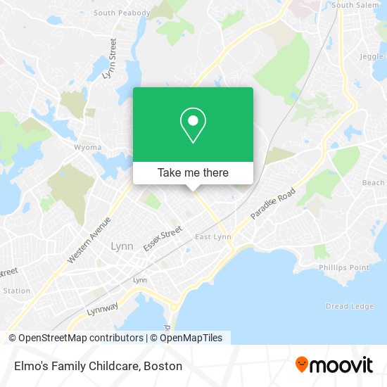 Elmo's Family Childcare map