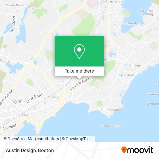 Mapa de Austin Design