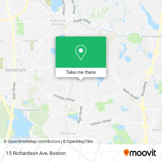 Mapa de 15 Richardson Ave