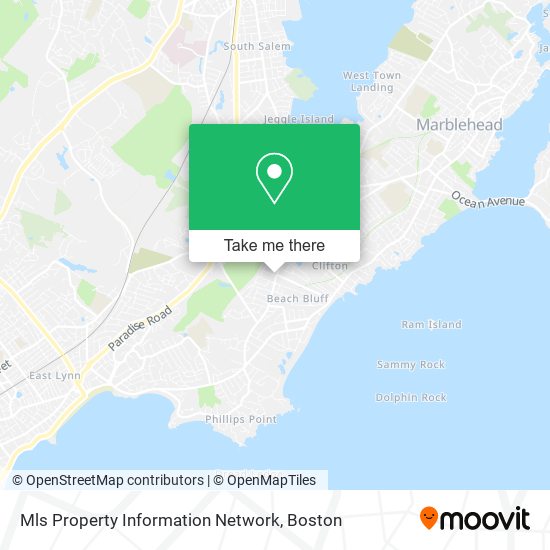 Mapa de Mls Property Information Network