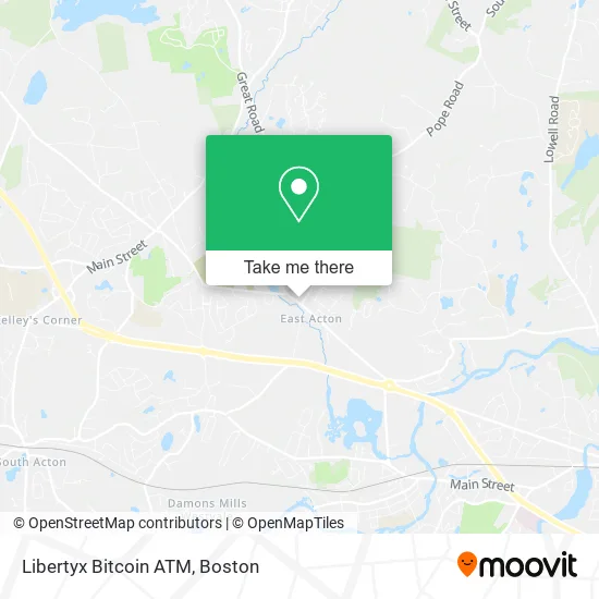 Libertyx Bitcoin ATM map