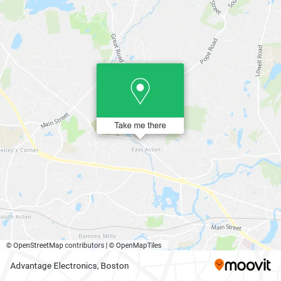 Advantage Electronics map
