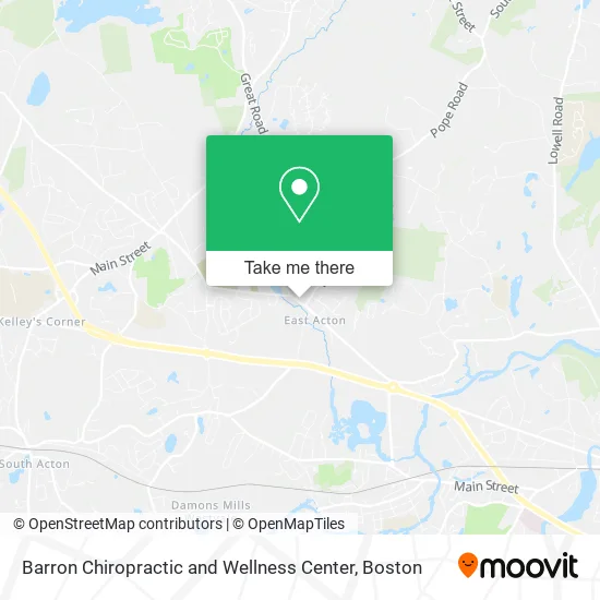 Barron Chiropractic and Wellness Center map