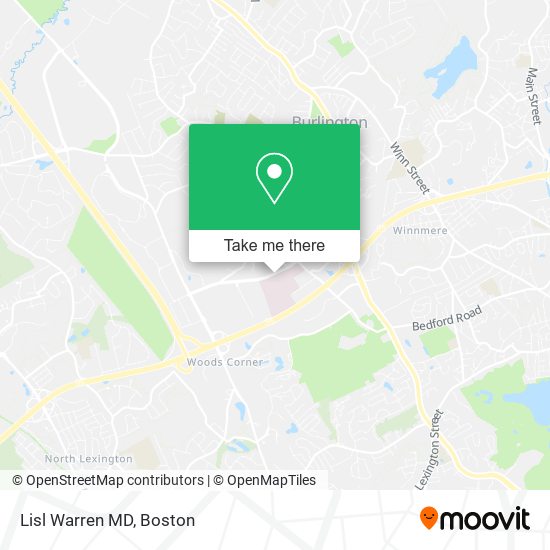 Lisl Warren MD map