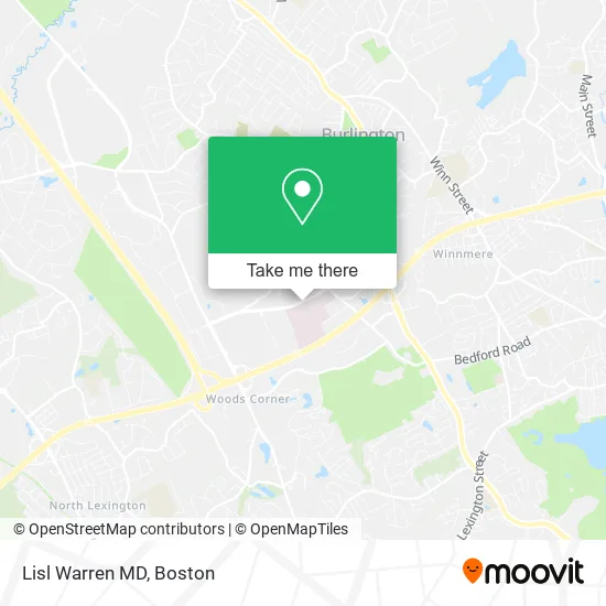 Lisl Warren MD map