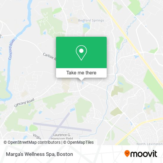 Marga's Wellness Spa map