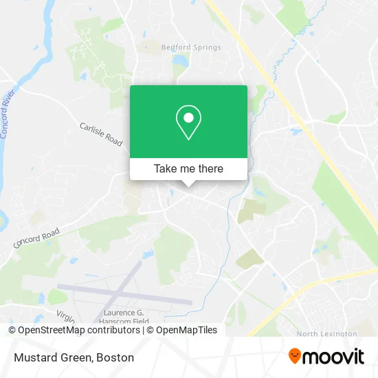 Mapa de Mustard Green
