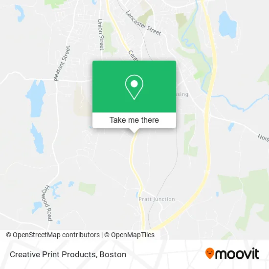 Creative Print Products map