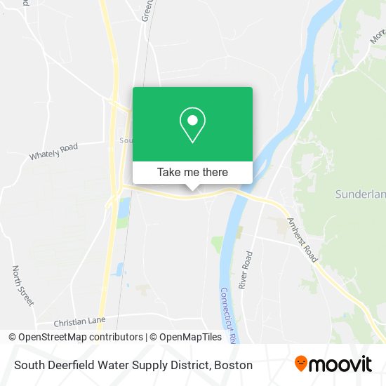 Mapa de South Deerfield Water Supply District