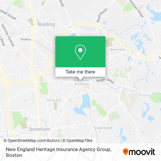 Mapa de New England Heritage Insurance Agency Group
