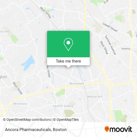 Ancora Pharmaceuticals map