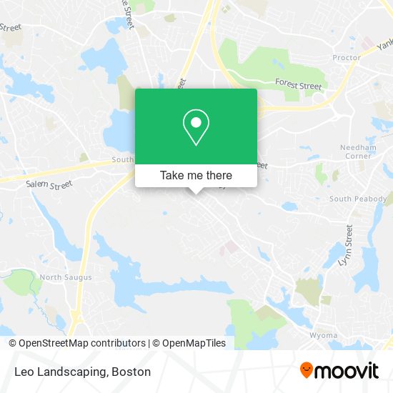 Leo Landscaping map