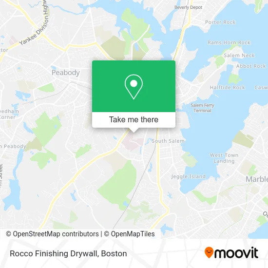 Rocco Finishing Drywall map