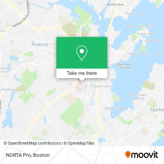 Mapa de NORTA Pro