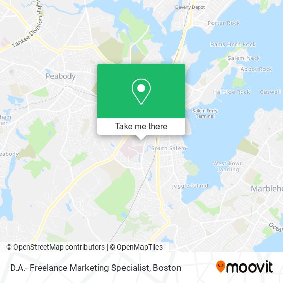 D.A.- Freelance Marketing Specialist map