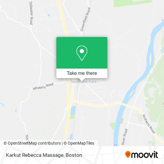 Karkut Rebecca Massage map