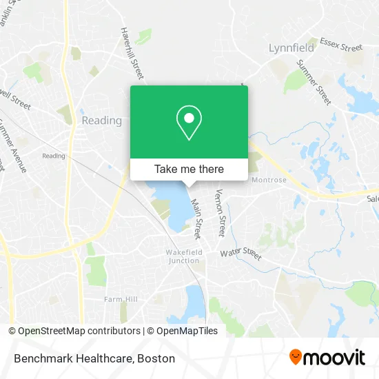 Benchmark Healthcare map