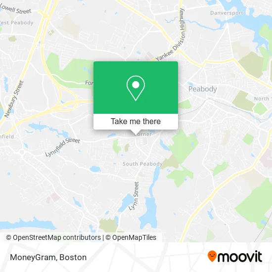 MoneyGram map