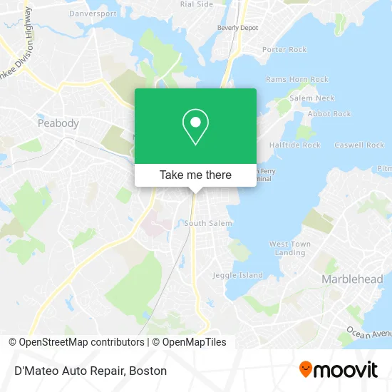 D'Mateo Auto Repair map
