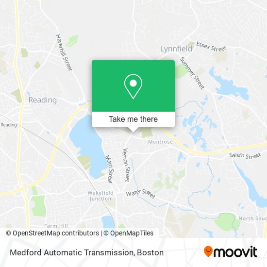 Mapa de Medford Automatic Transmission