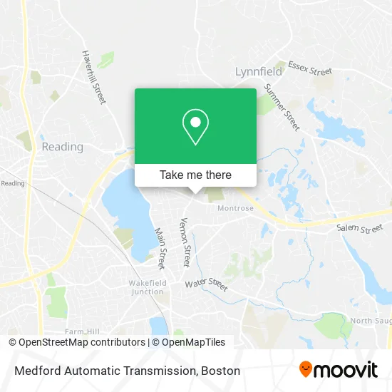 Medford Automatic Transmission map