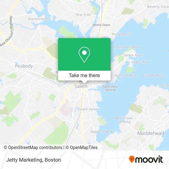 Jetty Marketing map
