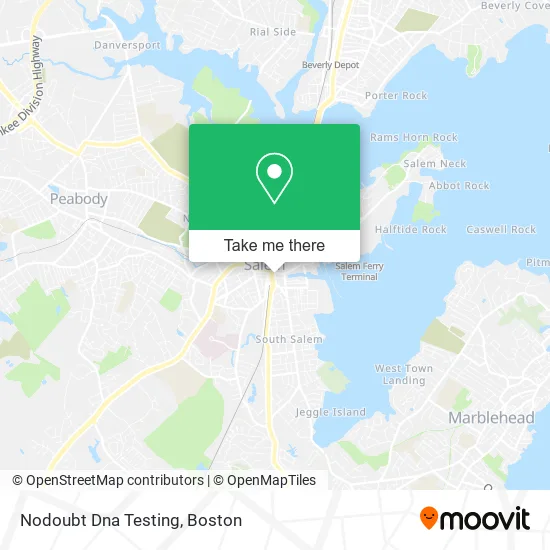 Nodoubt Dna Testing map
