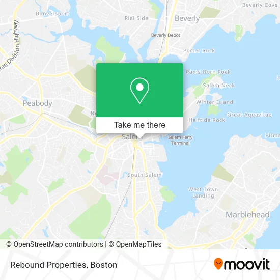 Rebound Properties map