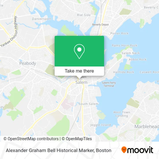 Alexander Graham Bell Historical Marker map