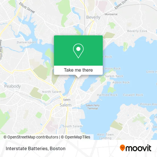 Mapa de Interstate Batteries