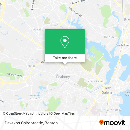 Davekos Chiropractic map