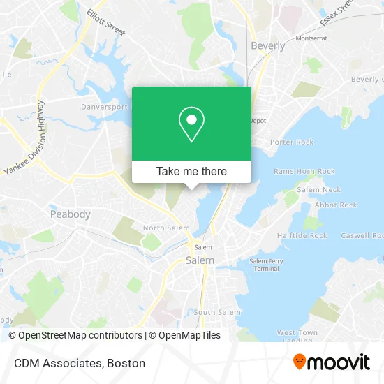 CDM Associates map