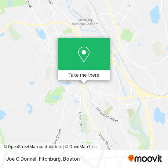 Mapa de Joe O'Donnell Fitchburg