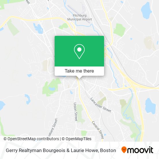 Gerry Realtyman Bourgeois & Laurie Howe map